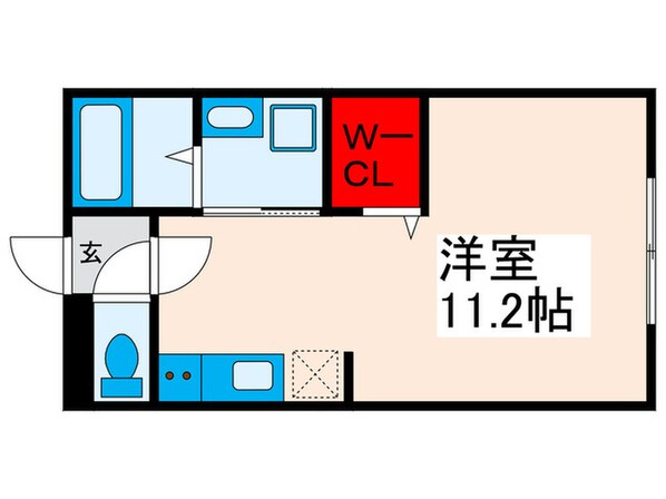 ランツォ町屋の物件間取画像